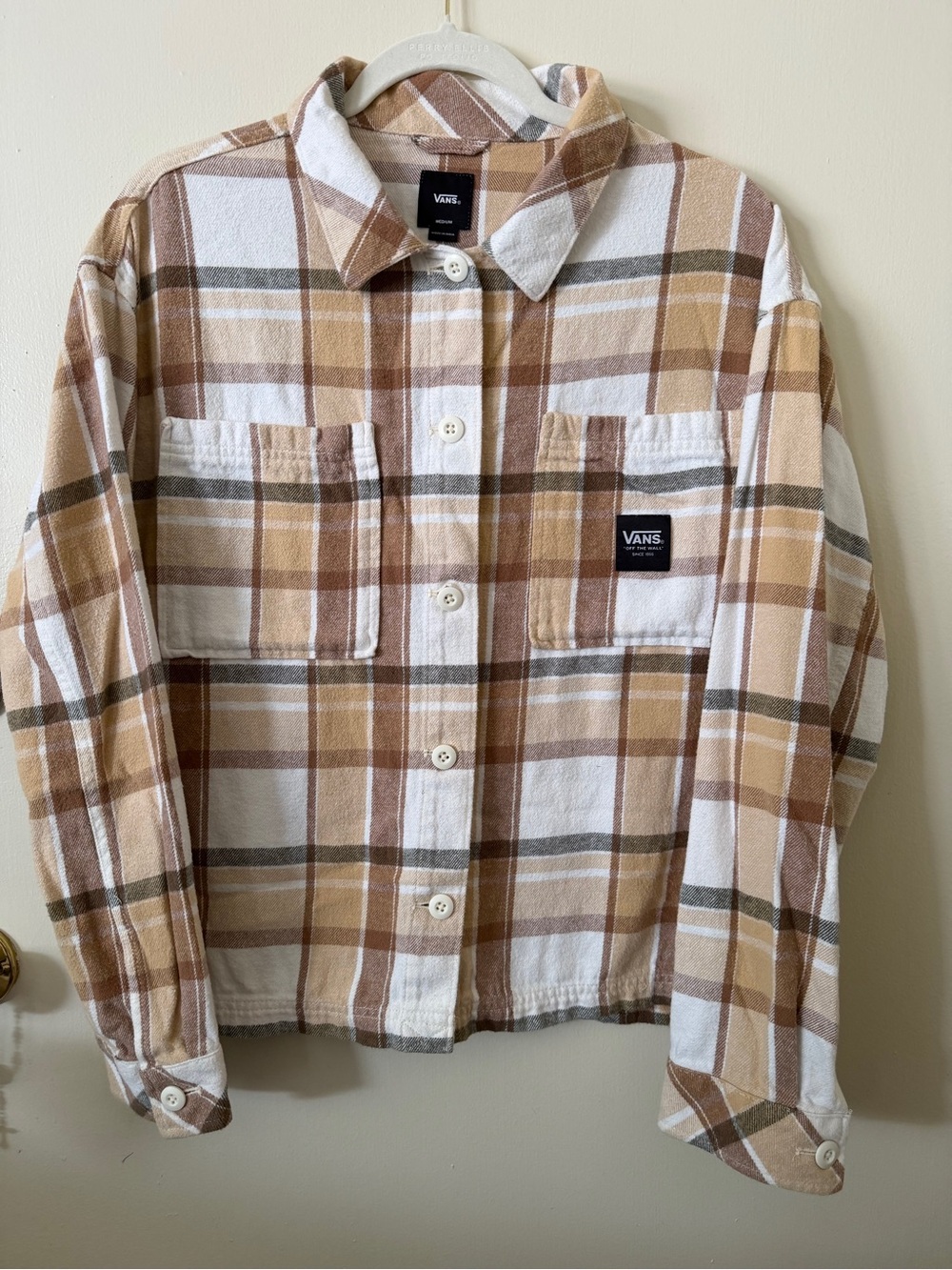 Vans Maty Plaid Woven Flannel Shirt